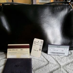 Authentic Vintage Prada Vitello Chic Handbag